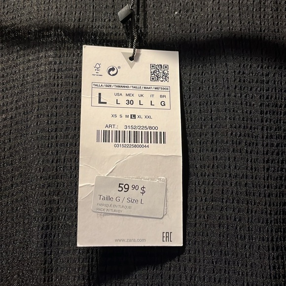 Structured satin effect dress - Picture 5 of 5